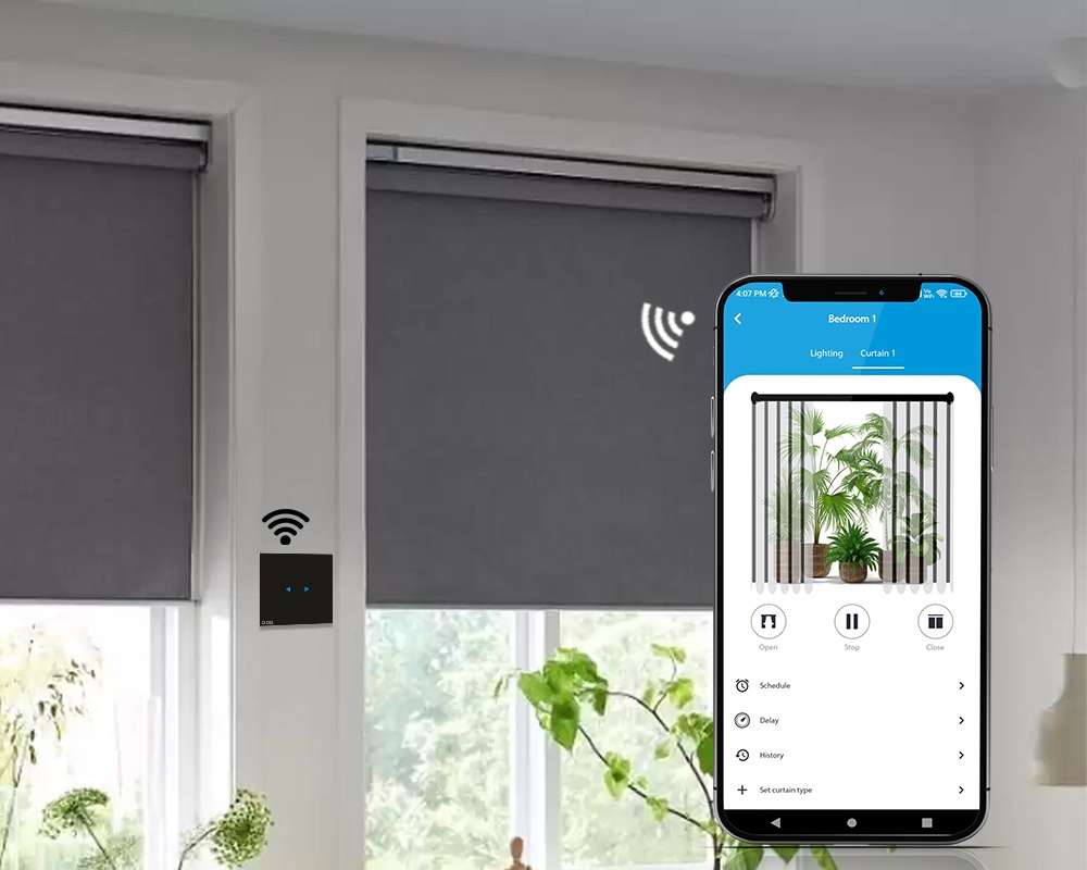 Smart-home-curtain